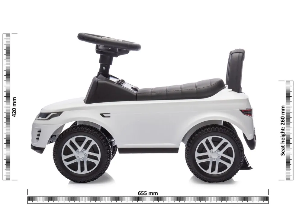 JAMARA Rutscher Land Rover Discovery weiß 2in1