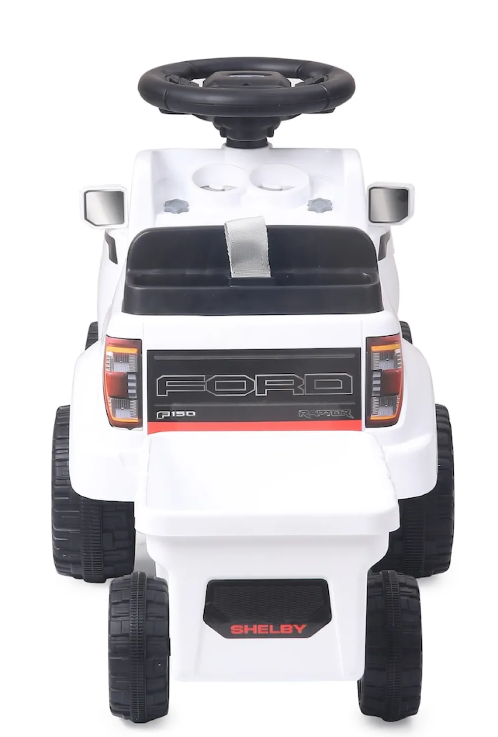 JAMARA Rutscher Shelby Ford F-150 Raptor mit Anhänger weiß