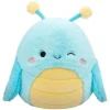 Jazwares SQCR06943 - Squishmallows - Giles, der Grashüpfer, ca. 40 cm