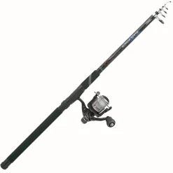 Jenzi Aal Tele Angelcombo 3,00m 40-80g Rute Rolle Schnur komplett Angelset