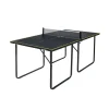 JOOLA Indoor Tischtennisplatte MIDSIZE, klappbarer Tischtennistisch, klein inkl. Tischtennisnetz, dark-grey, 168 x 84 x 76 cm