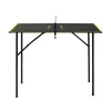 JOOLA Tischtennisplatte MINI inkl. Tischtennisnetz, klappbar, klein, 90 cm x 45 cm x 76 cm, dark-grey