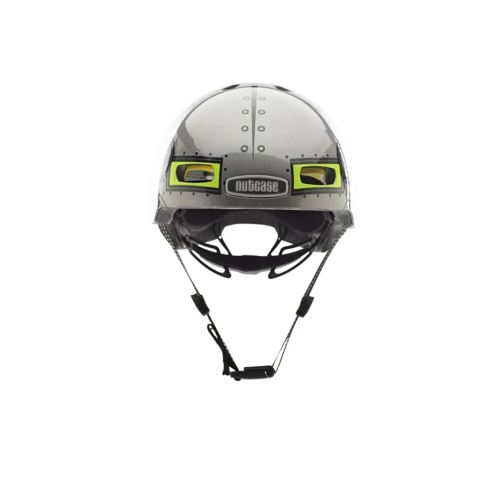 KED Kinder-Fahrradhelm Little Nutty, Robo Boy