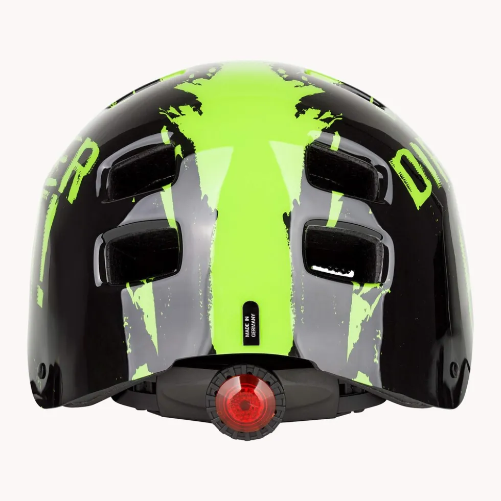 KED Kinderhelm 5 FORTY, grün-schwarz