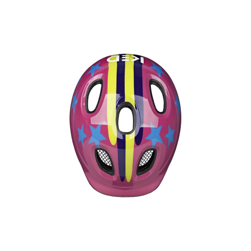 KED Kinderhelm MEGGY SPARK Stellar Stripes Pink