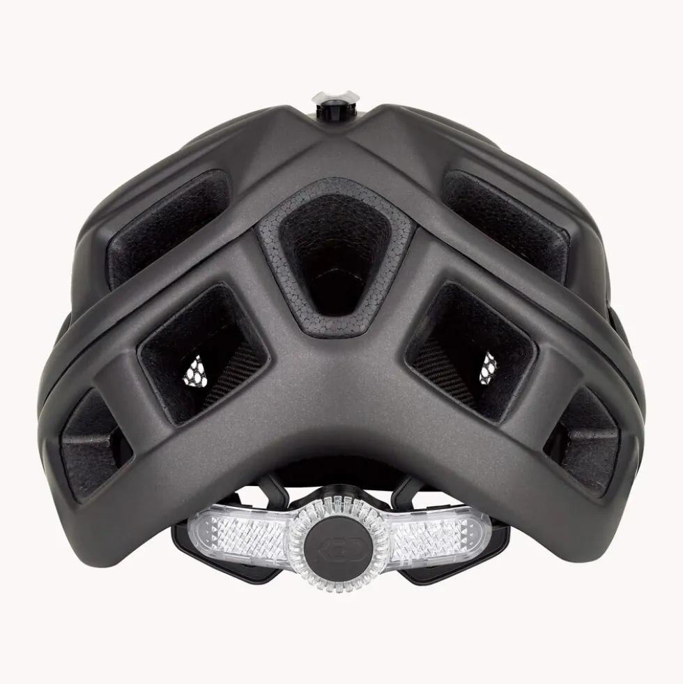 KED MTB Fahrradhelm Crom, schwarz