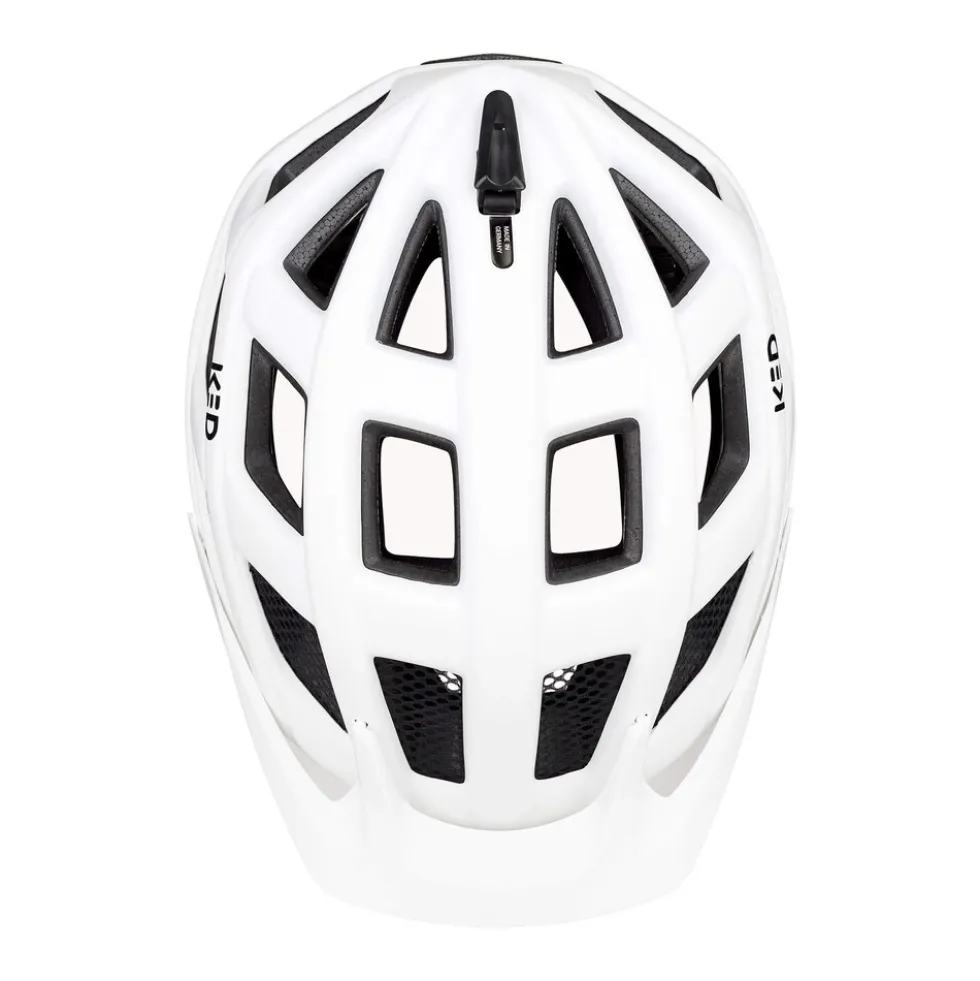 KED MTB Fahrradhelm Crom, weiß