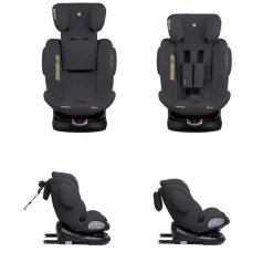 Kikkaboo Kindersitz i-Felix i-Size (40-150cm) Isofix Top Tether 360 Grad Drehung grau