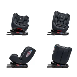 Kikkaboo Kindersitz i-Trip i-Size (40-150 cm) Gruppe 0+/1/2/3 verstellbar Isofix grau