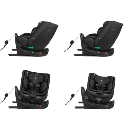 Kikka boo Kindersitz i-Van i-Size (40-150cm) Isofix Gruppe 0+/1/2/3 Kopfstütze schwarz