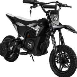 Kinder Crossbike Raider, Kinder Elektromotorrad, maximale Sicherheitsstandards, ab 8 Jahren