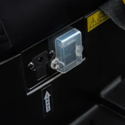 Kinder-Elektroauto BMW i4, Fernbedienung, LED-Beleuchtung, Soft-Start-Funktion (Schwarz)
