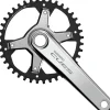 Kurbelgarnitur CUES FC-U6030-1 "Polished Silver Edition", 10/11-fach, 42T, 175 mm