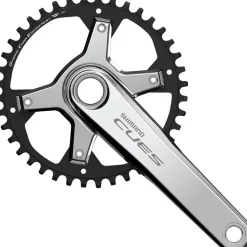 Kurbelgarnitur CUES FC-U6030-1 "Polished Silver Edition", 10/11-fach, 40T, 175 mm