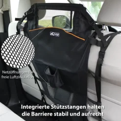 Kurgo Rücksitz-Trennwand für Hunde