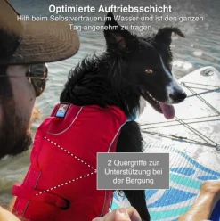 Kurgo Surf N Turf Hundeschwimmweste, Größe XS