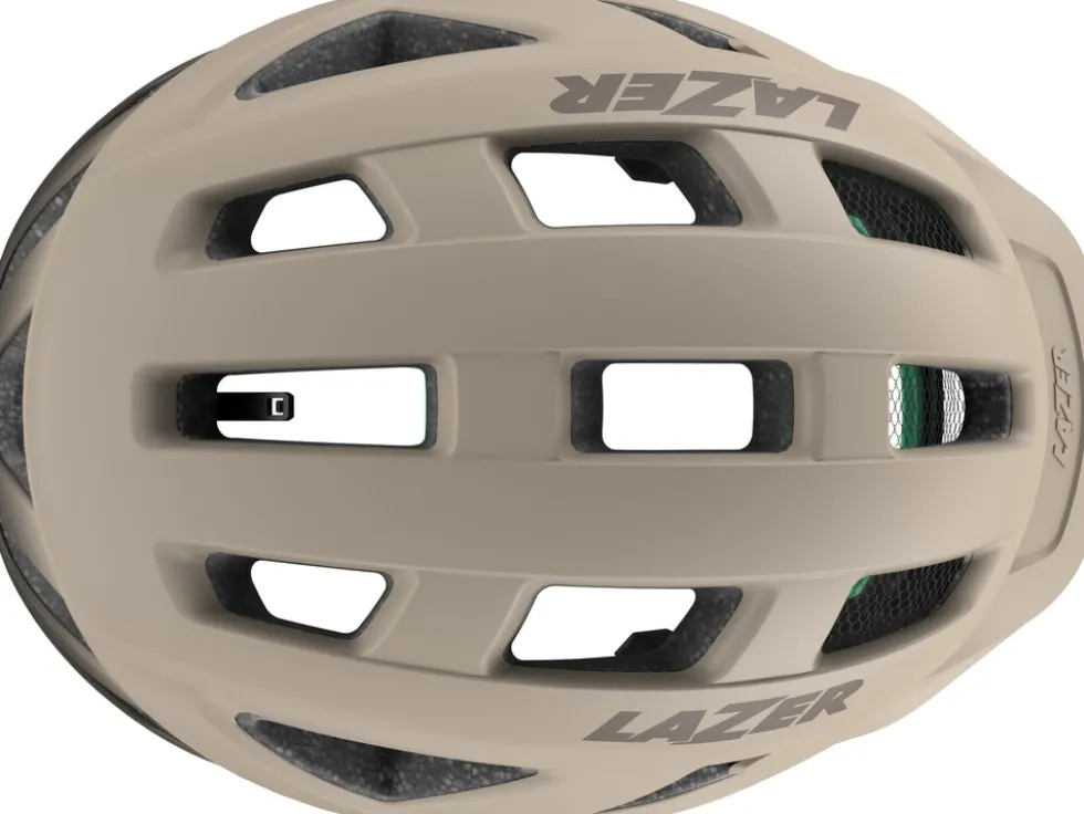 LAZER Fahrradhelm Cerro KinetiCore, Matte Taupe