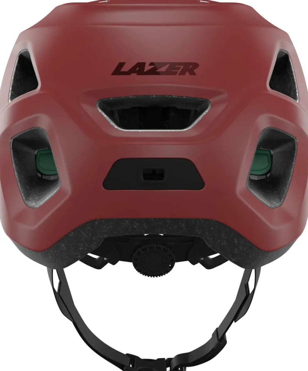 LAZER Fahrradhelm Lupo KinetiCore, Matte Maroon