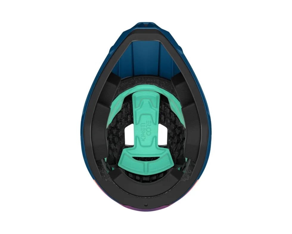 LAZER Full Face Helm Cage KinetiCore, blau-orange