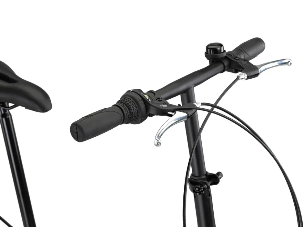 Licorne Bike Conseres Premium Falt Bike in 20 Zoll - Fahrrad für Herren, Jungen, Mädchen und Damen - Shimano 6 Gang-Schaltung - Hollandfahrrad Zoll:20;Farbe:Weiß/Schwarz