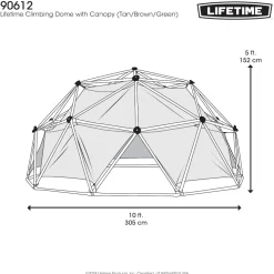Lifetime Kletter- und Spielkugel Geodome versch. Ausführungen