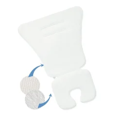 Lorelli Baby Universal Kindereinlage Duo Komfort, Sitzauflage, wasserabweisend weiß
