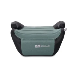 Lorelli Kinder Sitzerhöhung i-Size Magellan (125-150cm) Bezug waschbar, Booster grün