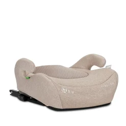 Lorelli Kindersitzerhöhung Pyxis Isofix 125-150 cm Rückenlehne abnehmbar EPS beige