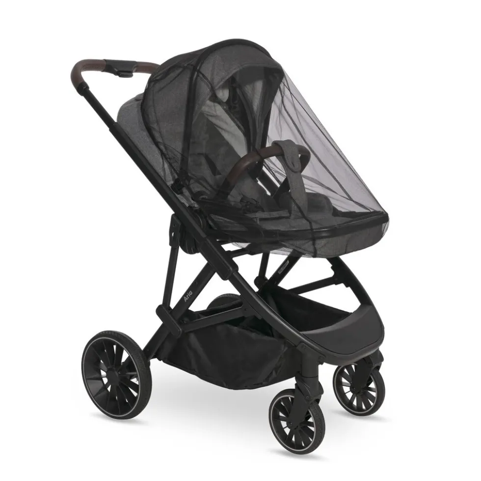 Lorelli Moskitonetz für Kinderwagen, Buggy Insektenschutz, für alle Einsitzer schwarz
