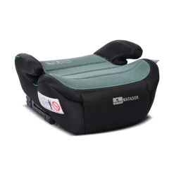 Lorelli Sitzerhöhung i-Size Matador (125-150cm) Kindersitz, Isofix, Armlehne grün