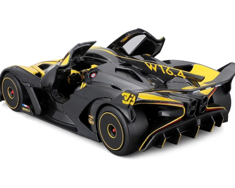 Maisto 32911 - Modellauto - Bugatti Bolide (gelb, Maßstab 1:24) Modell Auto Spielzeugauto