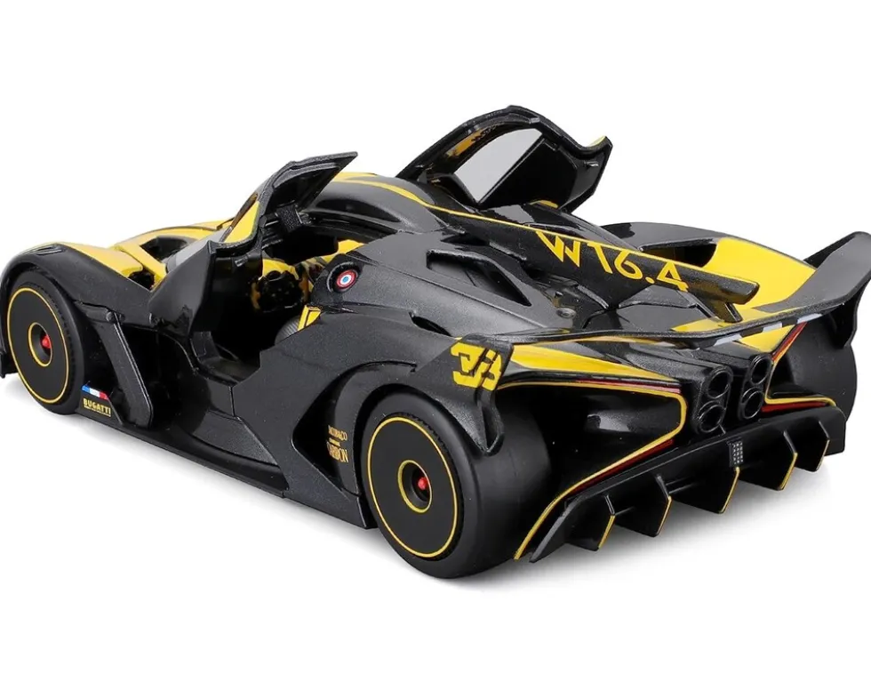 Maisto 32911 - Modellauto - Bugatti Bolide (gelb, Maßstab 1:24) Modell Auto Spielzeugauto