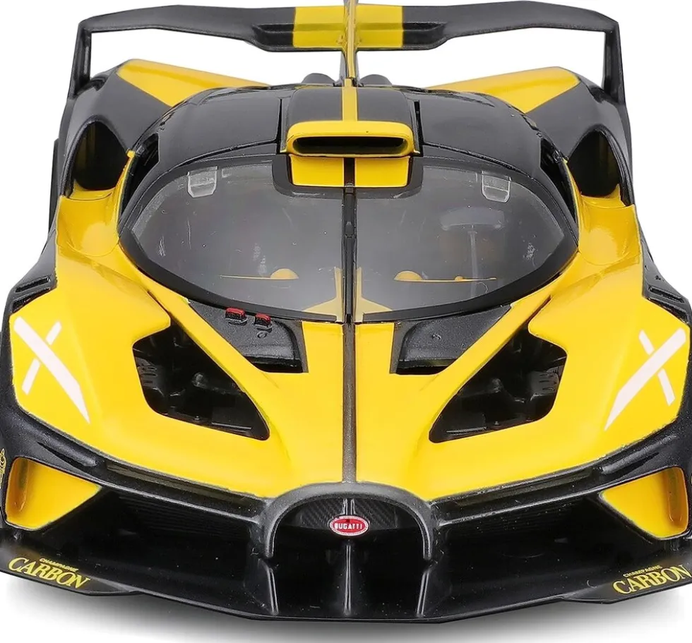 Maisto 32911 - Modellauto - Bugatti Bolide (gelb, Maßstab 1:24) Modell Auto Spielzeugauto