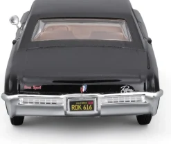 Maisto 31214 - Modellauto - Buick Riviera (schwarz, Maßstab 1:24) Modell Auto Spielzeugauto