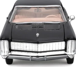 Maisto 31214 - Modellauto - Buick Riviera (schwarz, Maßstab 1:24) Modell Auto Spielzeugauto