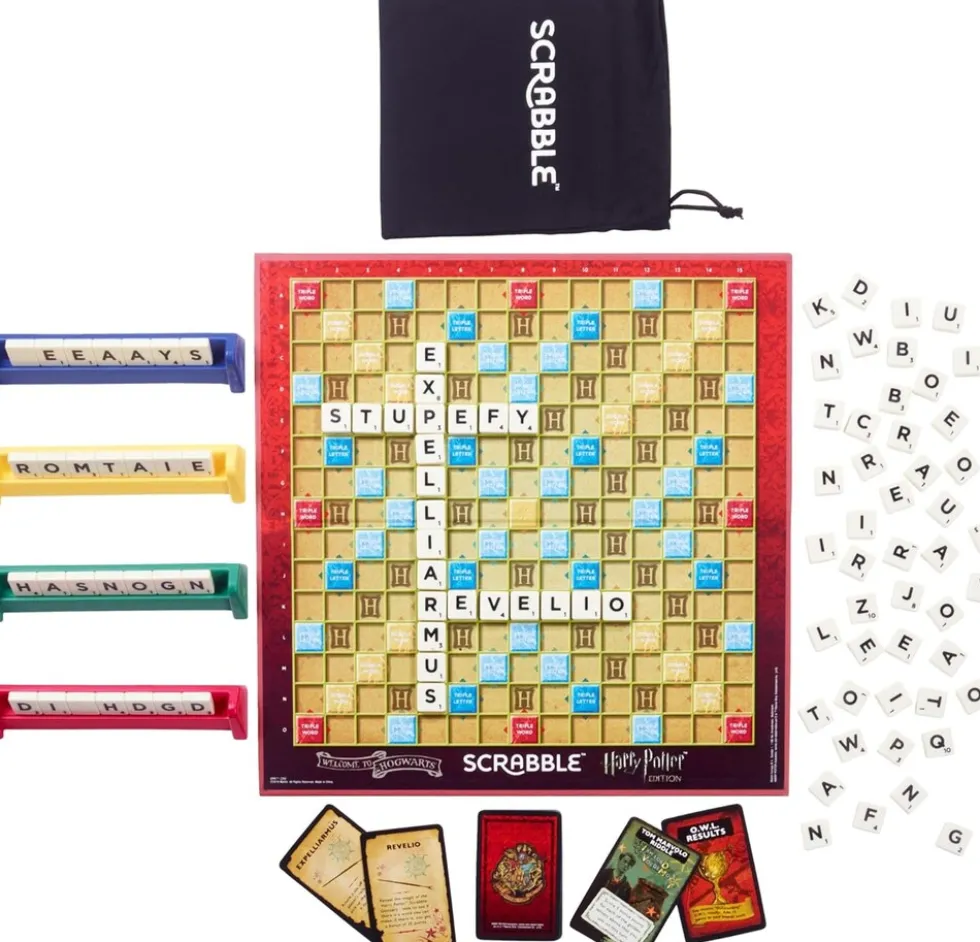 Mattel Scrabble Harry Potter Brettspiel Wörterspiel