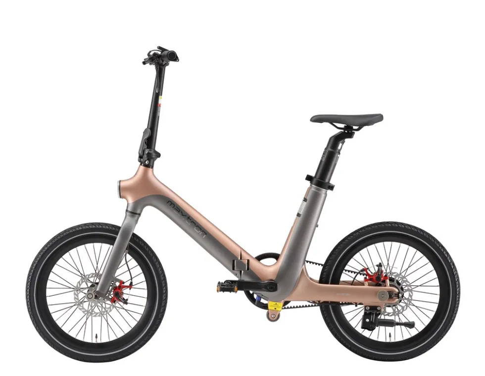 Maxtron Smart30, Falt-E-Bike, Riemenantrieb, 20" Zoll, rose-gold