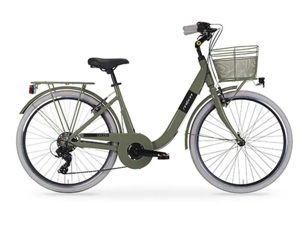 MBM Citybike PEOPLE Lady 26 Zoll, oliv