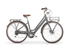 MBM Elektro-Citybike LA RUE 2.0, matt gray