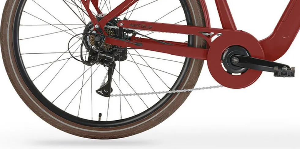 MBM Elektro-Citybike NEFELE 26 Zoll, rot