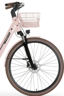 MBM Elektro-Citybike NEFELE 28 Zoll, rosa