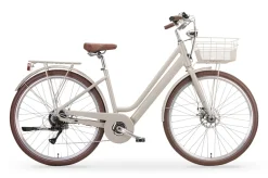 MBM Elektro-Citybike New LA RUE 2.0, sand