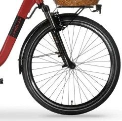 MBM Elektro-Citybike RHEA 28 Zoll, red