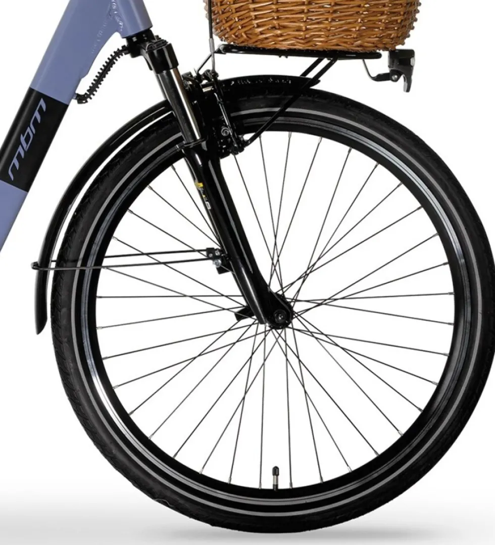 MBM Elektro-Citybike RHEA 26 Zoll, blau