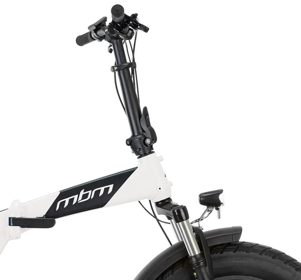 MBM Elektro-Falt-Fahrrad PHRIKE 20 Zoll, weiß