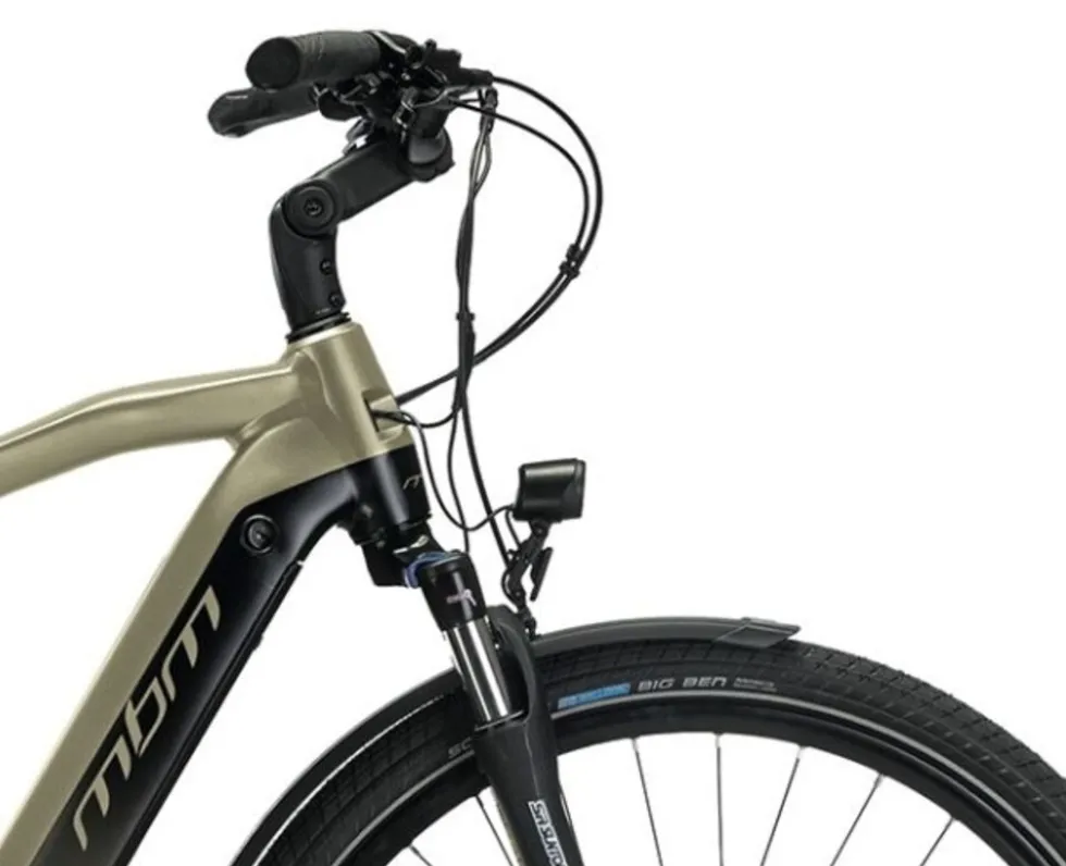 MBM Elektro-Trekkingbike 28 Zoll EREBUS PRO, matt sand