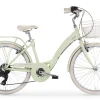 MBM Mädchenfahrrad Primavera 24 Zoll, hellgrün