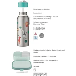 Mepal Lunchset mit Thermoflasche Campus 2er Set