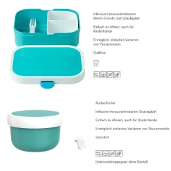 Mepal Obst- und Bentobox Wild Horse Campus 300 & 750 ml