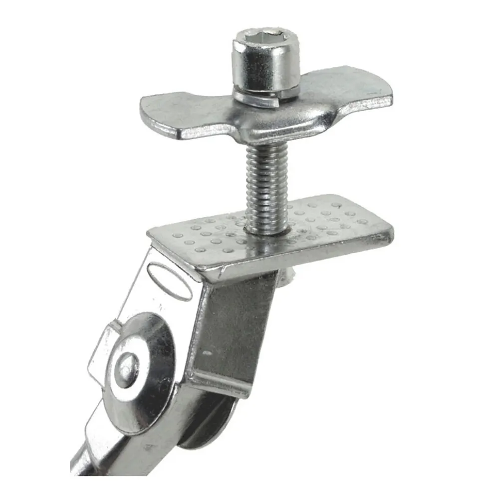 Messingschlager A12-20-29C Fahrradständer Fahrrad Seitenständer Aluminium 20 - 29 Zoll verstellbar